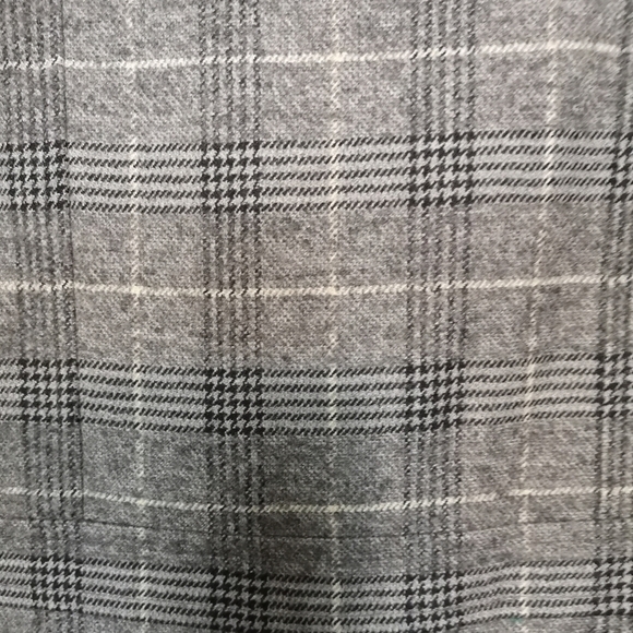 SHOP Y2K Vintage Shearling Collar PLAID Tweed Vest Coat at TheStyleMinr.com - Picture 8 of 16